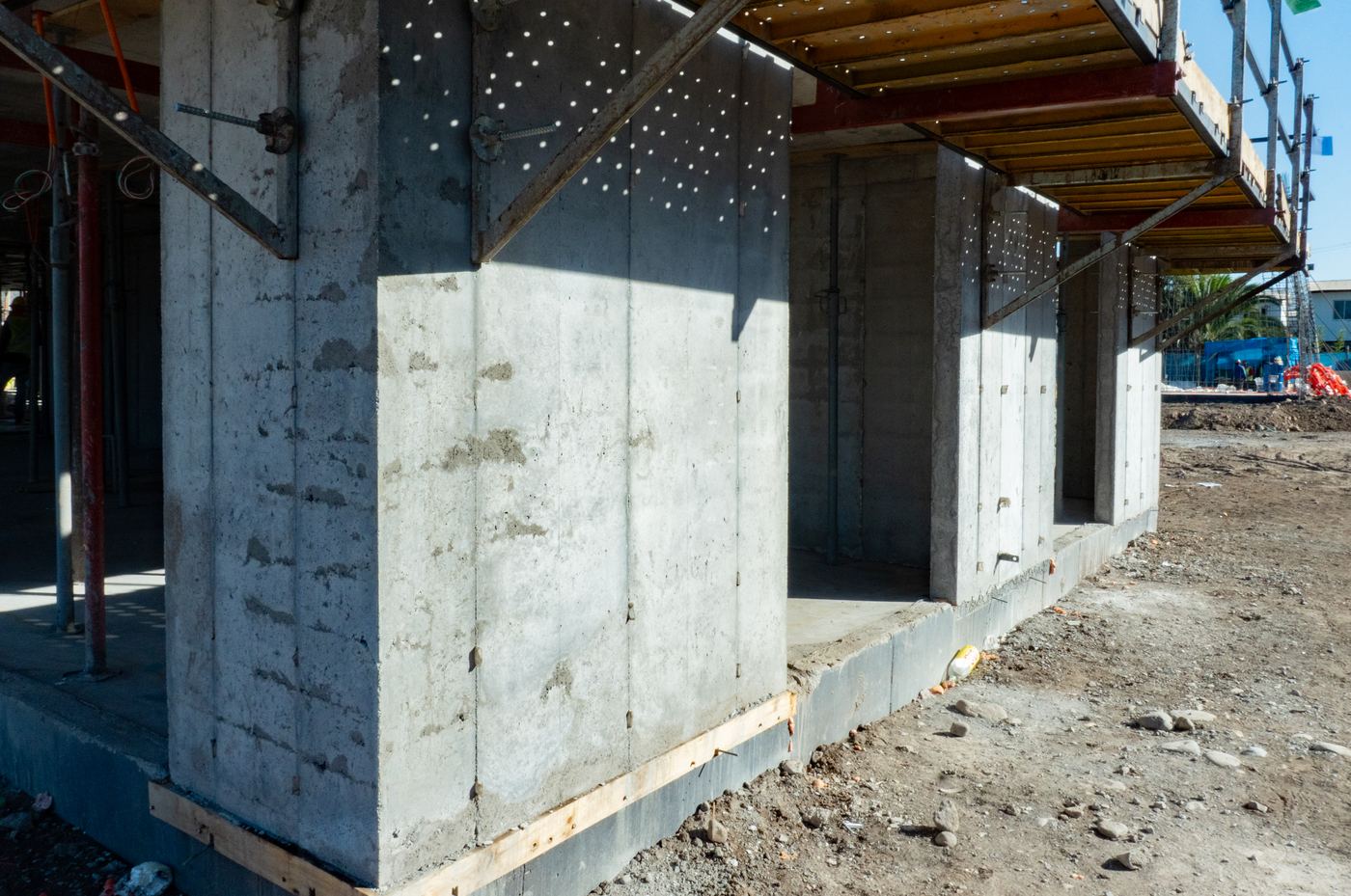 Obra Inmobiliaria Baker construida con moldajes Cimalat